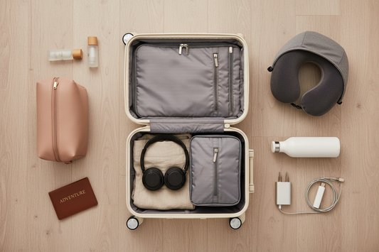 Accessoires de Voyage Essentiels pour un Bagage Cabine Astucieux