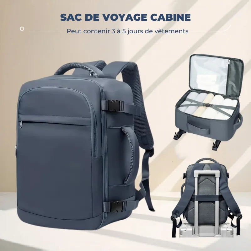 Sac Iron Aero Flex™ – Sac cabine avion polyvalent compatible EasyJet