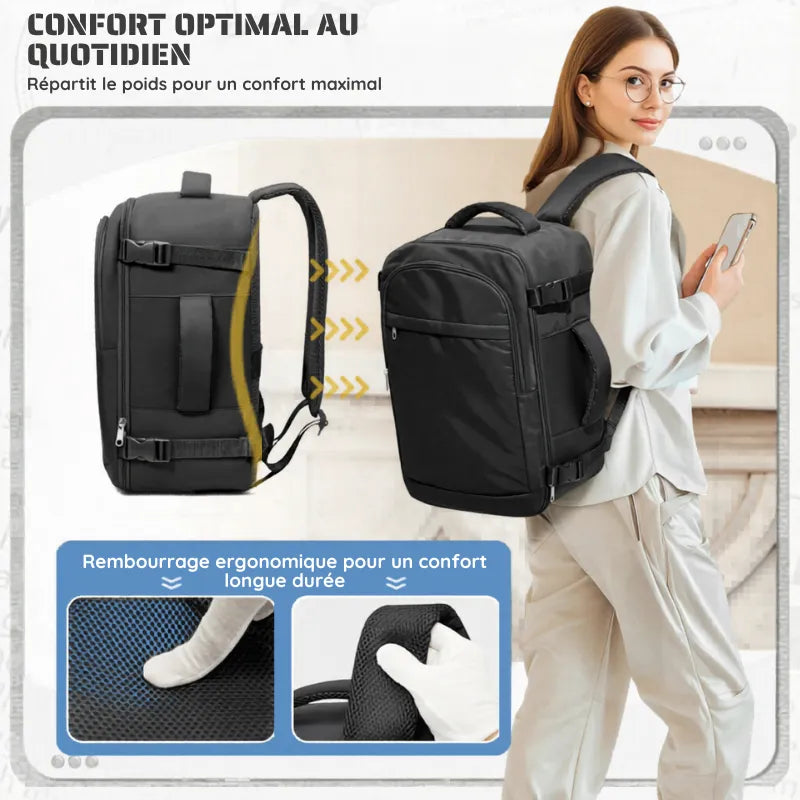 Sac Iron Aero Flex™ – Sac cabine avion polyvalent compatible EasyJet