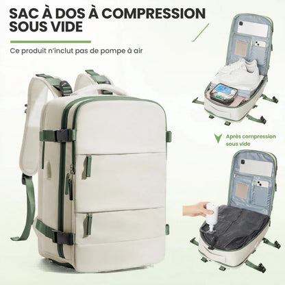 Sac Iron Compress Max™ – Sac cabine sous vide grande capacité 40x30x20