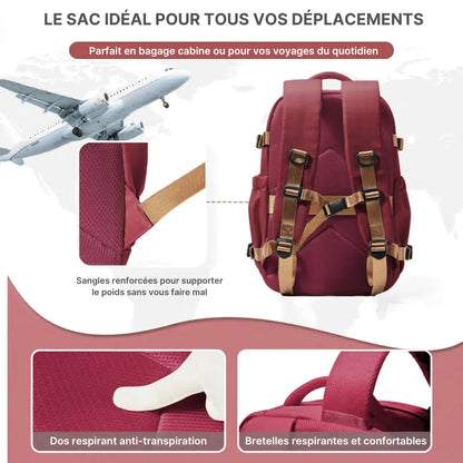 Sac Iron Aero Classic™ – Sac cabine avion 40x30x20 format standard