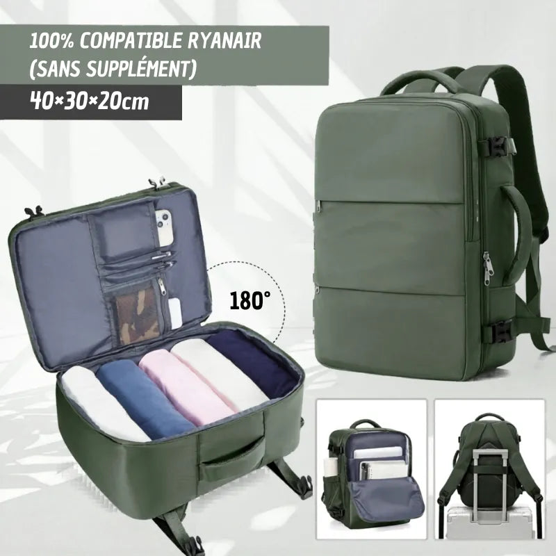 Sac Iron Aero Lite™ – Sac cabine avion léger compatible Ryanair