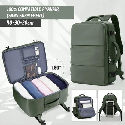 Sac Iron Aero Lite™ – Sac cabine avion léger compatible Ryanair