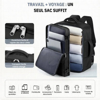 Sac Iron Aero Lite™ – Sac cabine avion léger compatible Ryanair