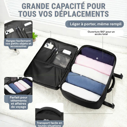Sac Iron Aero Lite™ – Sac cabine avion léger compatible Ryanair