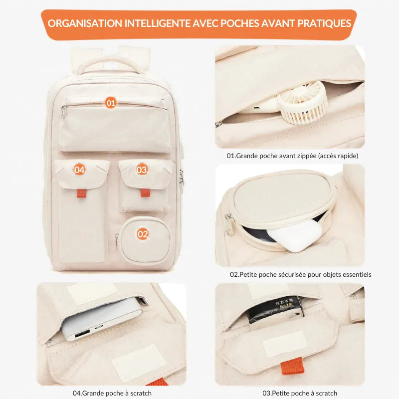 Sac Iron Aero Max™ – Sac cabine easyJet 45x36x20 compatible avion sans frais bagage