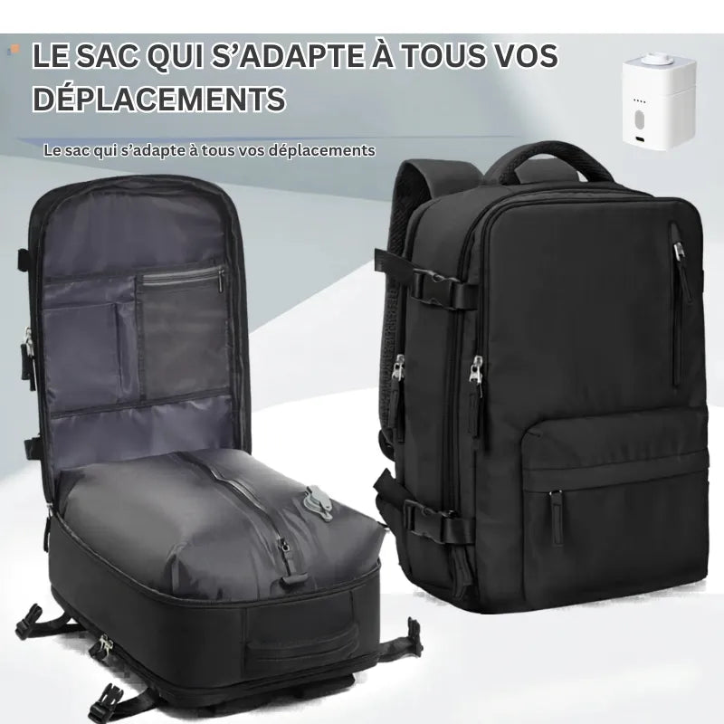 Sac Iron Compress Core™ – Sac cabine avec compression sous vide compatible avion