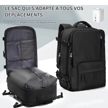 Sac Iron Compress Core™ – Sac cabine avec compression sous vide compatible avion