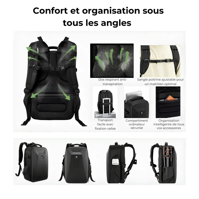 Sac à dos appareil photo