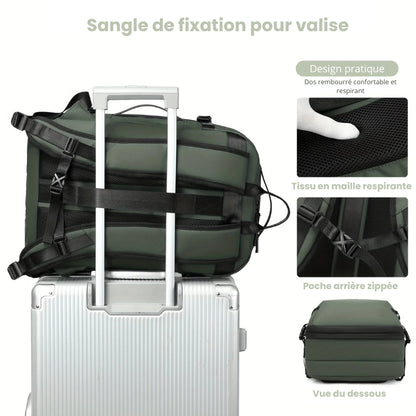 Sac Iron Compress Pro™ - Sac cabine avec compression sous vide haute performance