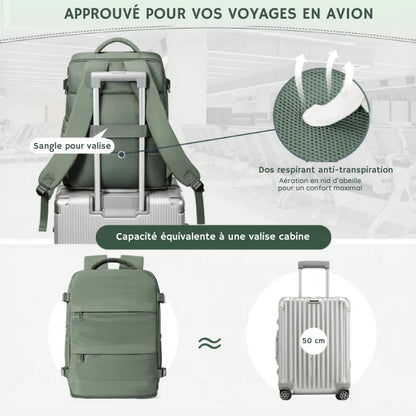 Iron Aero Core™ – Sac cabine avion 40x30x20 compatible Ryanair