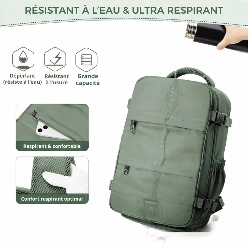 Iron Aero Core™ – Sac cabine avion 40x30x20 compatible Ryanair